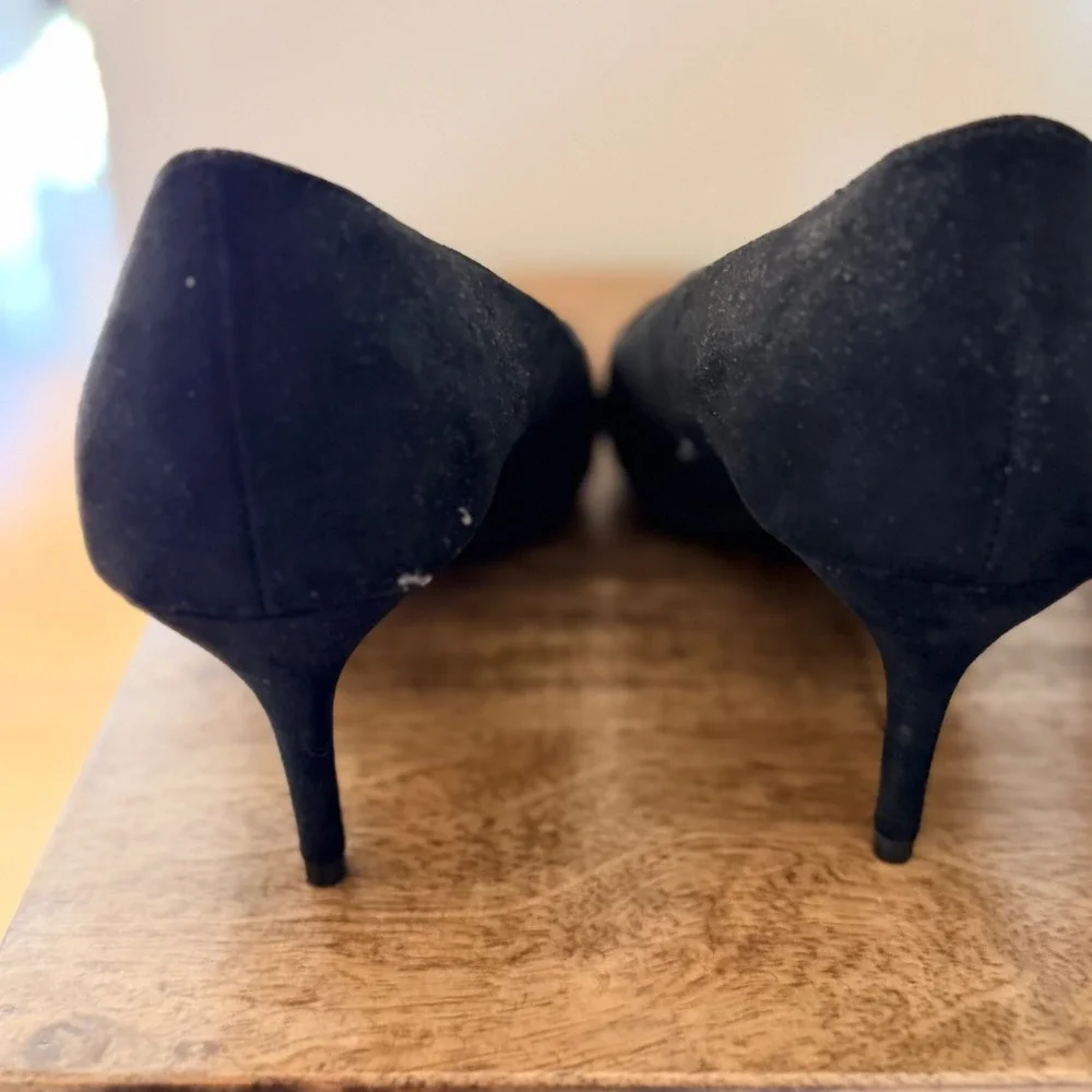 Women's Pump Heels Bundle Size 8 Black & Animal Print Office Career Shoe Neutral